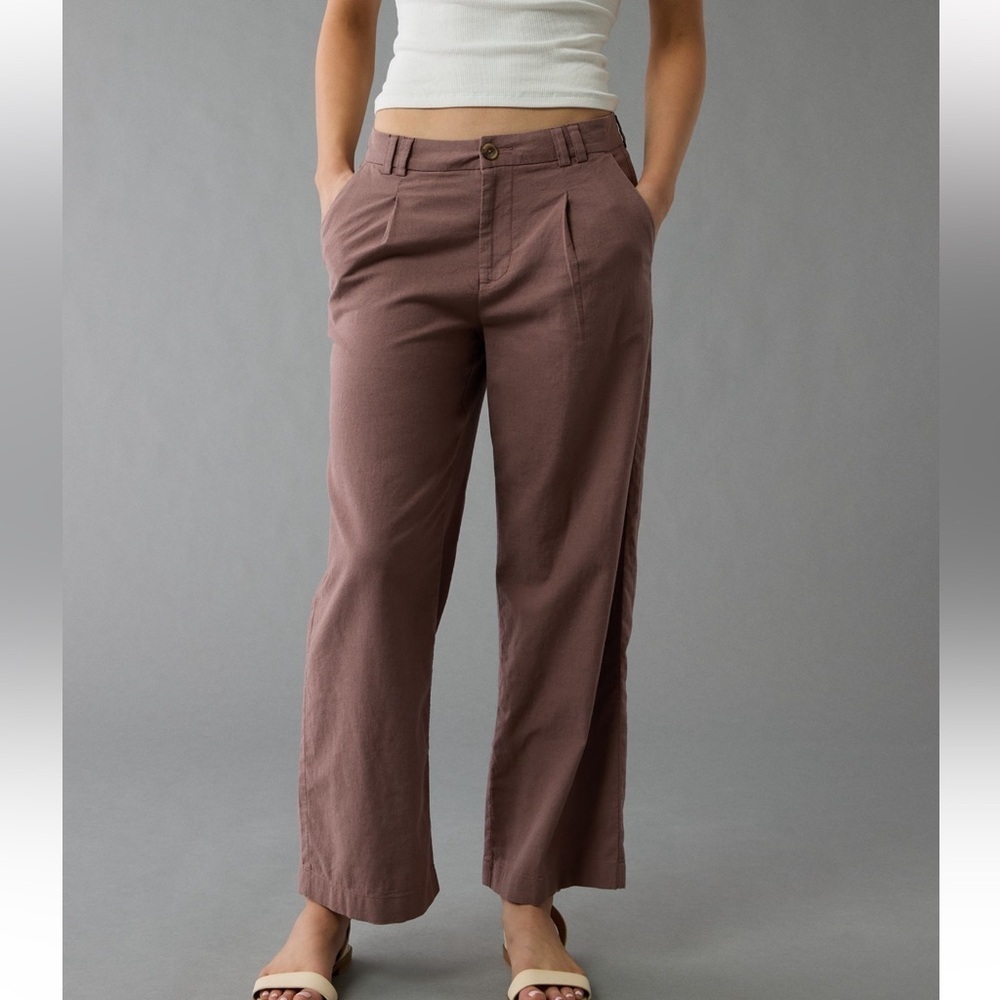 American Eagle Outfitters Dusty Rose Trousers
